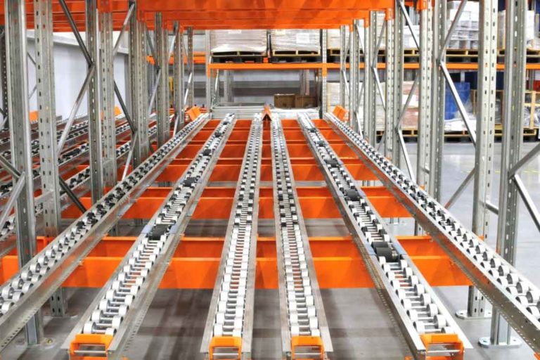 Gravity Pallet Flow Rack Racking System 1164